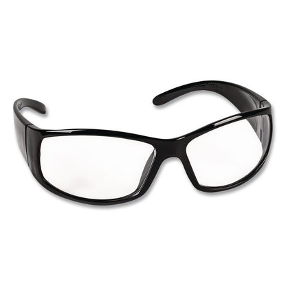 Elite Safety Eyewear, Black Full Frame, Clear Dual Lens