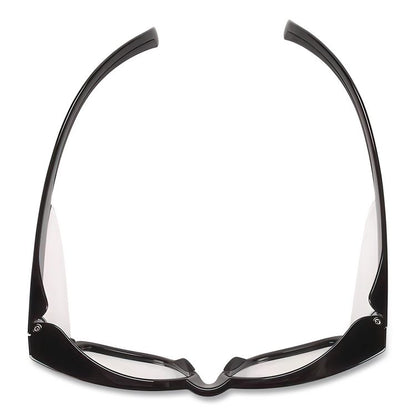 Maverick Safety Glasses, Black Full Frame, Clear Dual Lens, 12/Box