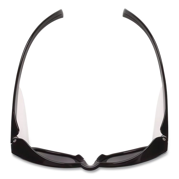 Maverick Safety Glasses, Black Full Frame, Smoke Dual Lens, 12/Box