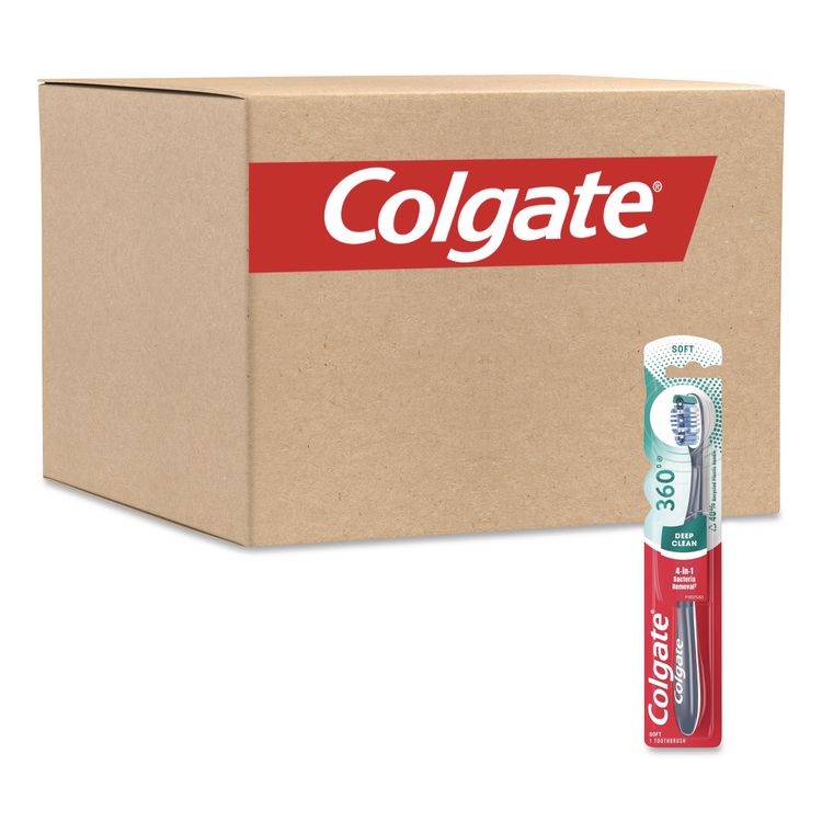 360 Toothbrush, Soft, Randomly Assorted Colors