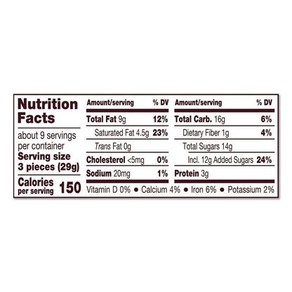 Nuggets Share Pack, Milk Chocolate with Almonds, 8.8 oz Bag, 3/Pack