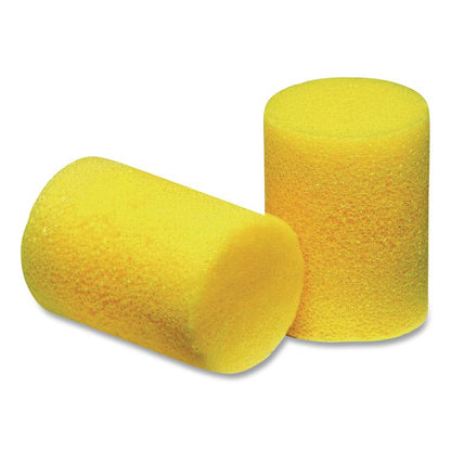 E-A-R Classic Foam Earplugs, Corded, 33 dB NRR, Large, Yellow Cylindrical Plugs, 200 Pairs/Box