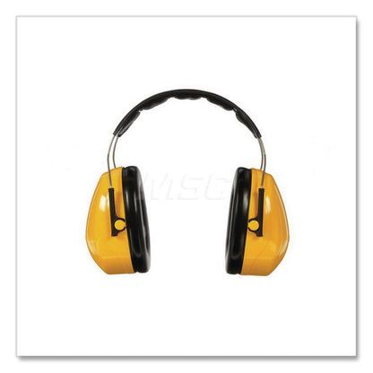 Optime 98 H9A Earmuffs, 24 dB NRR, Yellow/Black