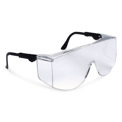 Tacoma Safety Glasses, Extra Large, Frameless OTG, Clear Single Lens