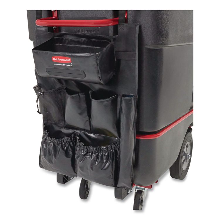 Tilt Truck Bag Organizer for Structural Foam and Rotomolded Tilt Trucks, 5.37 x 12, Black, 6/Carton