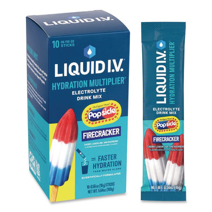 Hydration Multiplier Electrolyte Drink Mix Variety Pack, Assorted Flavors, Yields 16 oz per Stick, 30 Sticks/Carton
