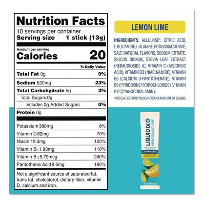 Hydration Multiplier Electrolyte Drink Mix Variety Pack, Assorted Flavors, Yields 16 oz per Stick, 30 Sticks/Carton