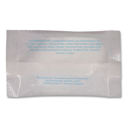 Face and Body Amenity Soap, Flow Wrapped, Floral Scent, # 1 1/2 Bar, 500/Carton