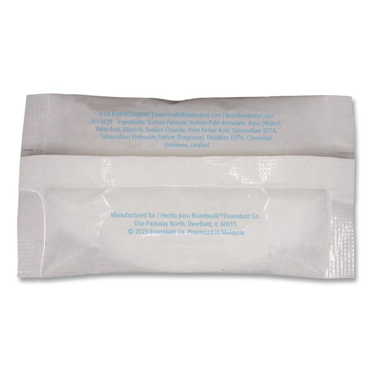 Face and Body Amenity Soap, Flow Wrapped, Floral Scent, # 3/4 Bar, 1,000/Carton