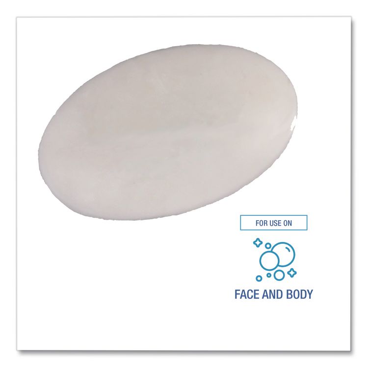 Face and Body Amenity Soap, Flow Wrapped, Floral Scent, # 3/4 Bar, 1,000/Carton