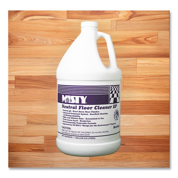 Neutral Floor Cleaner EP, Lemon Scent, 1 gal Bottle
