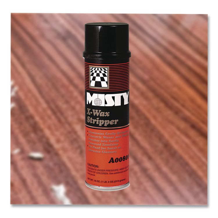 X-Wax Floor Stripper Spray, 18 oz Aerosol Spray