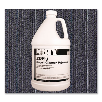 EDF-3 Carpet Cleaner Defoamer, Unscented, 1 gal Bottle, 4/Carton