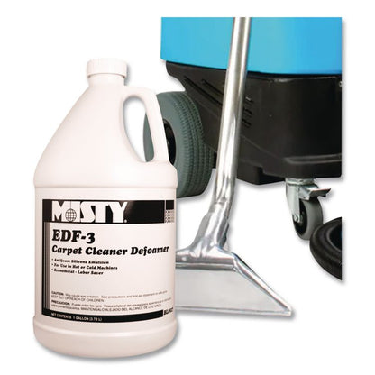 EDF-3 Carpet Cleaner Defoamer, Unscented, 1 gal Bottle, 4/Carton
