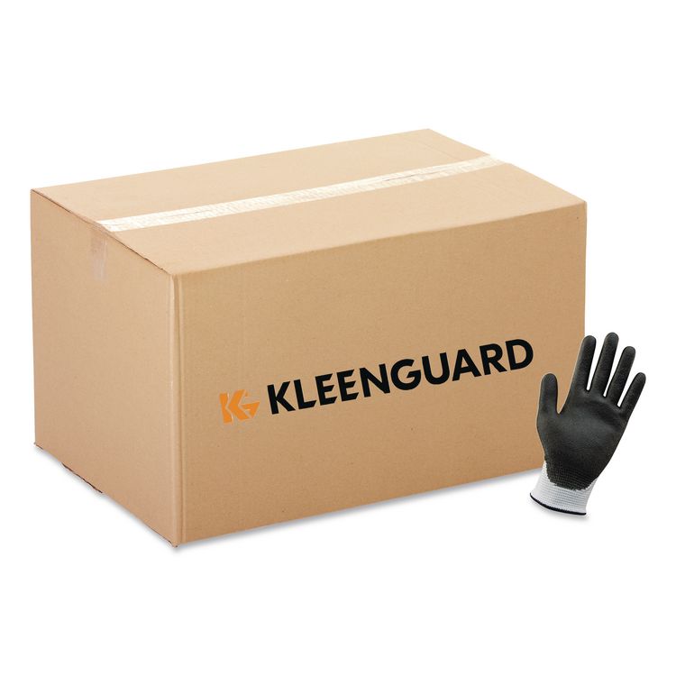 G60 ANSI Level 2 Cut-Resistant Gloves, EN388: 4343, 8.86" Long, Medium (Size 8), White/Black, 12 Pairs/Carton