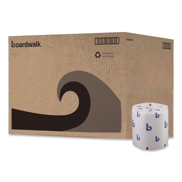 Two-Ply Toilet Tissue, Septic Safe, White, 500 Sheets/Roll, 96 Rolls/Carton