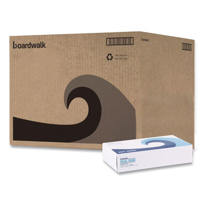 Office Packs Facial Tissue, Flat Box, 2-Ply, White, 100 Sheets/Box, 30 Boxes/Carton