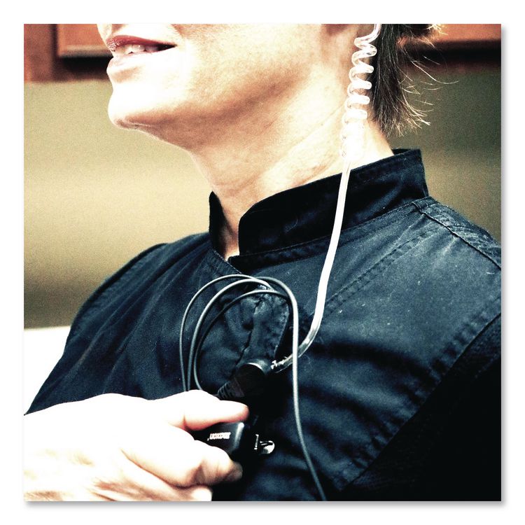 Monaural Over The Ear Headset, FBI Style