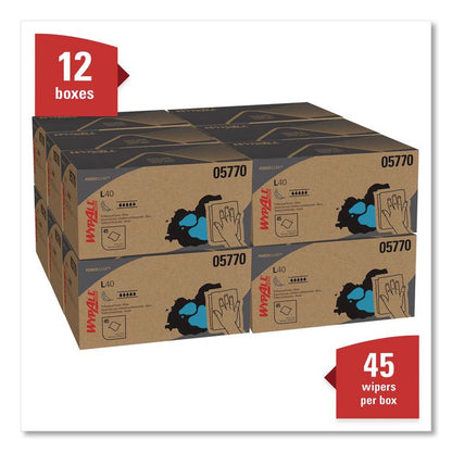 L40 Towels, Pro Towels, 12 x 23, White, 45/Box, 12 Boxes/Carton