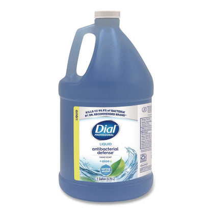 Antibacterial Defense Liquid Hand Soap, Spring Water Scent, 1 gal