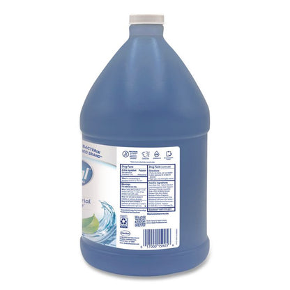 Antibacterial Defense Liquid Hand Soap, Spring Water Scent, 1 gal