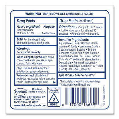 Antibacterial Defense Foaming Hand Wash Refill for FIT Manual Dispenser, Original Scent, 1.2 L