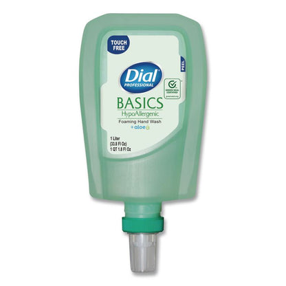 Basics Hypoallergenic Foaming Hand Wash Refill for FIT Touch Free Dispenser, Fresh Floral Scent, 1 L