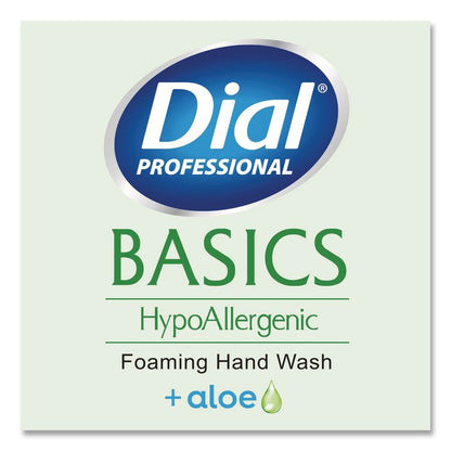 Basics Hypoallergenic Foaming Hand Wash Refill for 1700 Dispenser, Fresh Floral Scent, 1.7 L, 3/Carton