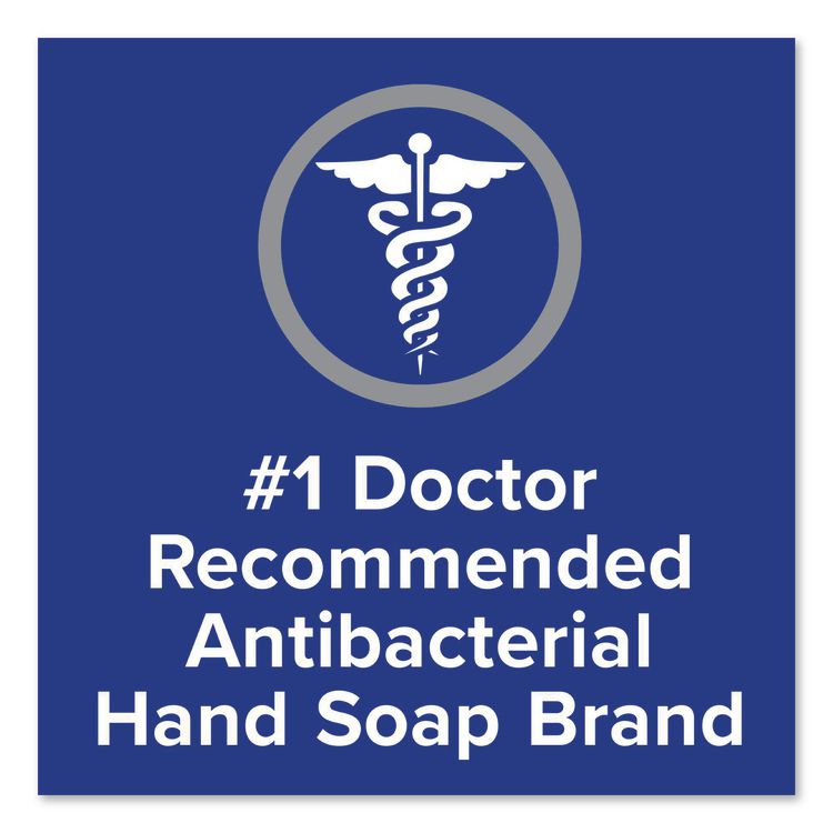 Antibacterial and Sensitive Liquid Hand Soap for 1 L Dispenser, Fragrance Free, 1 L, 8/Carton