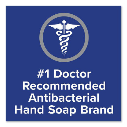 Antibacterial and Sensitive Liquid Hand Soap for 1 L Dispenser, Fragrance Free, 1 L, 8/Carton