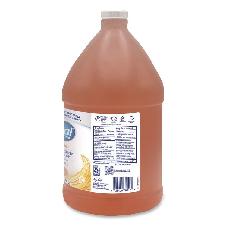 Antibacterial Defense Gold Liquid Hand Soap, 1 gal