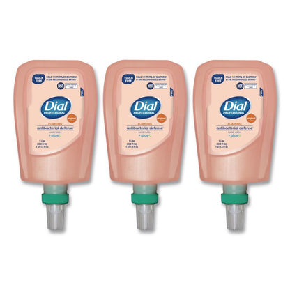 Antibacterial Defense Foaming Hand Wash Refill for FIT Touch Free Dispenser, Original Scent, 1 L, 3/Carton