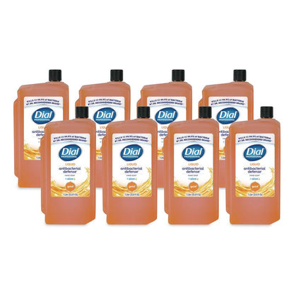 Antibacterial Defense Gold Liquid Hand Soap, 1 L, 8/Carton