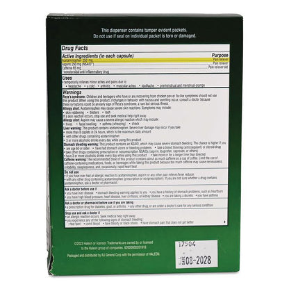 Excedrin, 2 Tablets/Packet, 25 Packets