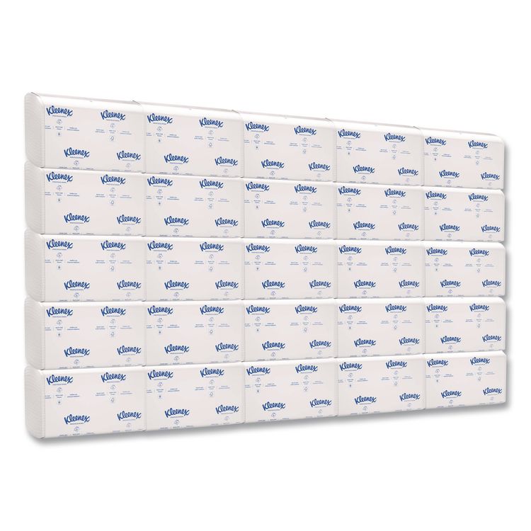 Premiere Folded Towels, 1-Ply, 9.4 x 12,4, White, 120/Pack, 25 Packs/Carton