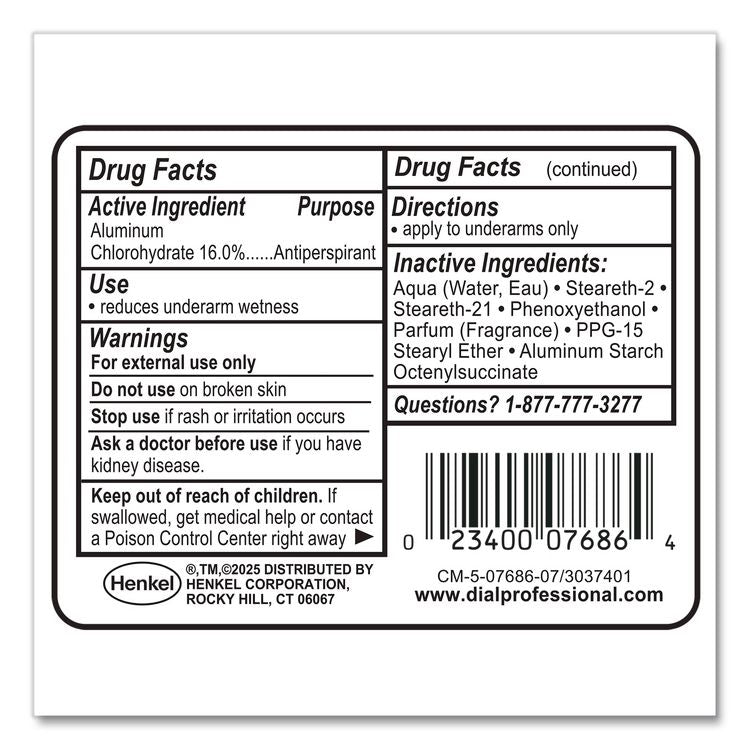 Anti-Perspirant Deodorant, Crystal Breeze Scent, 1.5 oz, Roll-On Bottle, 48/Carton