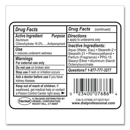 Anti-Perspirant Deodorant, Crystal Breeze Scent, 1.5 oz, Roll-On Bottle, 48/Carton