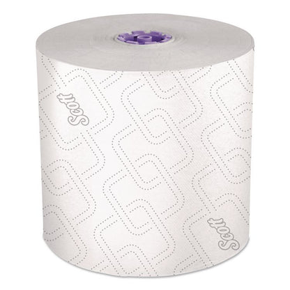 Essential High Capacity Hard Roll Towel, 1-Ply, 8" x 950 ft, White, 6 Rolls/Carton