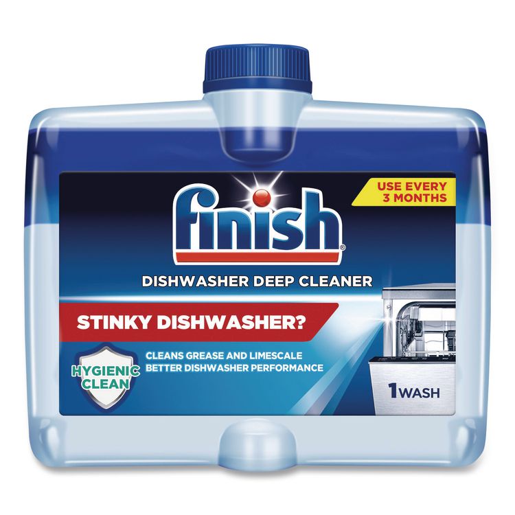 Dishwasher Cleaner, Fresh Scent, 8.45 oz Bottle, 6/Carton