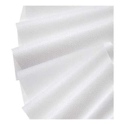 W5 Critical Task Dry Wipers, Flat Double Bag, Spunlace, 9 x 9, Unscented, White, 100/Pack, 5 Packs/Carton