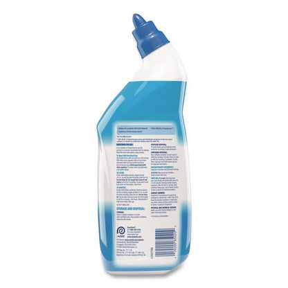 Toilet Bowl Cleaner with Oxi Action, Ocean Fresh Scent, 24 oz Angle-Neck Bottle, 9/Carton