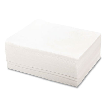VeraClean Critical Cleaning Wipes, Smooth Texture, 1/4 Fold, 1-Ply, 12 x 13, Unscented, White, 400/Carton