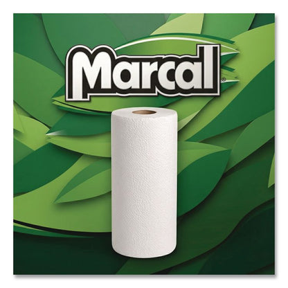 100% Recycled Hardwound Roll Paper Towels, 1-Ply, 7.88" x 350 ft, White, 12 Rolls/Carton