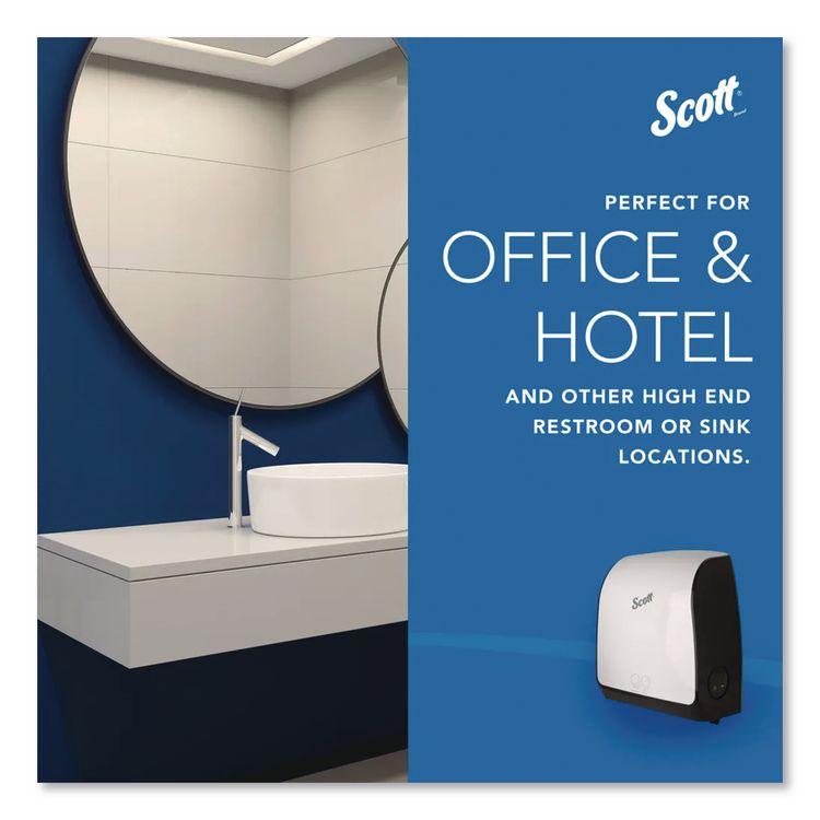 Pro Mod Manual Hard Roll Towel Dispenser, 12.66 x 9.18 x 16.44, White