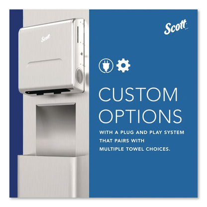 MOD Recessed Dispenser Housing with Trim Panel, 11.13 x 4 x 15.37, Stainless Steel