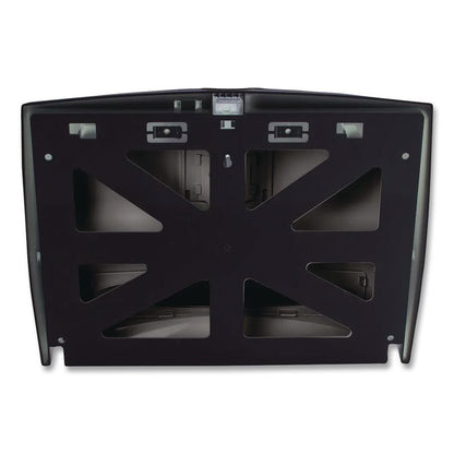 Personal Seat Cover Dispenser, 17.5 x 2.25 x 13.25, Black