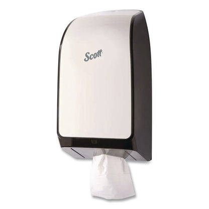 Hygienic Bathroom Tissue Dispenser, 7.38 x 6.38 x 13.75, White