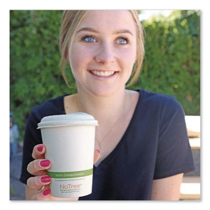 NoTree Paper Hot Cups, 10 oz, Natural, 1,000/Carton