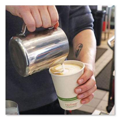 NoTree Paper Hot Cups, 10 oz, Natural, 1,000/Carton