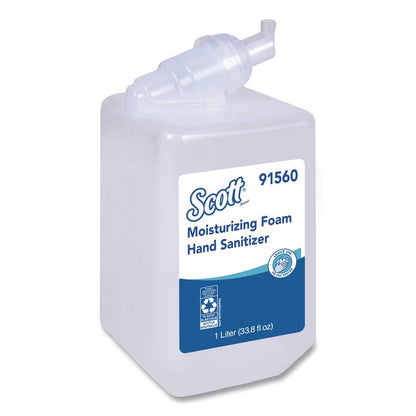Pro Moisturizing Foam Hand Sanitizer, 1,000 mL Refill, Fruity Cucumber Scent, 6/Carton